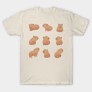 Cute Capybaras T-Shirt